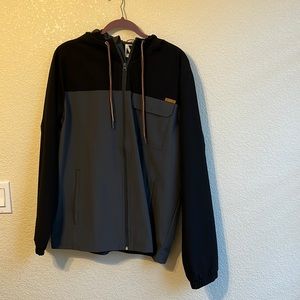 Man rain jacket